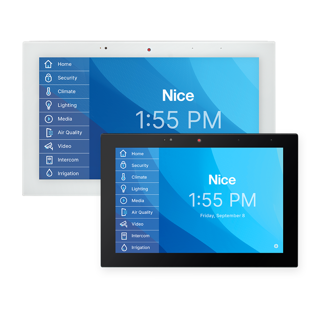 Touch panel and phone interface for home control